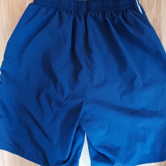 Starter Mens Dri Star Swim Shorts Size Medium Navy Blue Pockets - Picture 4 of 7